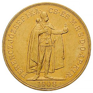 100 Kronen Gold Franz Joseph Ungarn NP