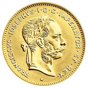 4 Gulden / 4 Florin / 10 Franken Goldmünze NP