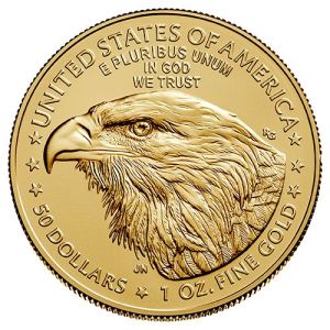 1 oz Goldmünze American Eagle Type 2, divers