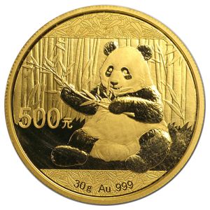 30g Goldmünze China Panda