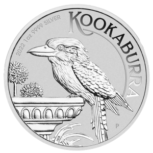 1 oz Silbermünze Kookaburra 2022