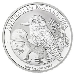 1 oz Silbermünze Kookaburra 2019