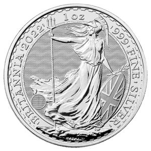 1 oz Silbermünze Britannia 2022