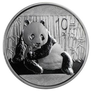 1 oz Silbermünze China Panda 2015 